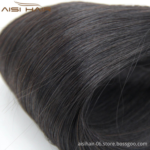 Aisi Hair Hot Sale Top Grade X-Tip Hair Extension Wholesale Natural Black Hair Extensions for Women